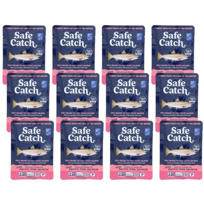Safe Catch Wild Skinless & Boneless Pink Salmon - Case Of 12/3 Oz