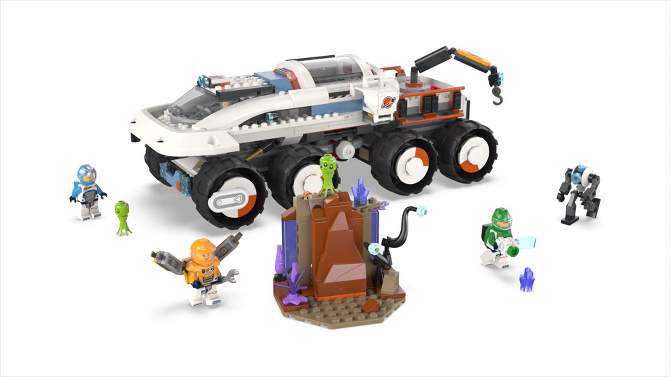 LEGO City Command Rover and Crane Loader Outer Space Toy 60432, 2 of 8, play video