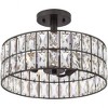 Quoizel Lighting Coffman 3 - Light Semi-Flush Mount in  Western Bronze - 3 of 4
