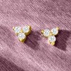 Pure Collection by Ross-Simons 0.19 ct. t.w. Diamond Earrings in 14kt Yellow Gold - 2 of 4