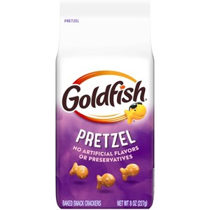 Goldfish Pretzel Crackers Snack Crackers - 8oz - 1 of 4