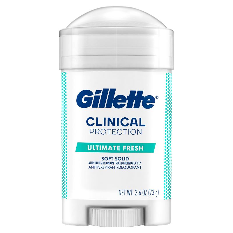 Gillette Clinical Soft Solid Ultimate Fresh Antiperspirant &#38; Deodorant - 2.6oz, 2 of 10