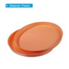 Unique Bargains Restaurant Home Bar Round Plastic Non-Slip Food Service Tray 2 Pcs - 4 of 4