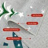 Runner Rug,Washable Rug for Home Decor, Indoor Non Slip Carpet,Soft Low Pile Christmas Rugs with Xmas Tree Motif for Entryway,Living Room,Bedroom - 4 of 4