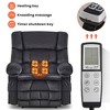 Clihome Dual Motor Large Power Lift Recliner Chair, Lay Flat Lift Chair with knead the waist and heat, Big Lift Recliner for Tall People, Cup Holders - 4 of 4