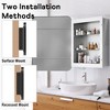 CSBDHOME 16" W x 24" H Framed Medicine Cabinet - 2 of 4