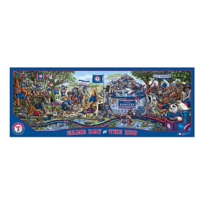 MLB Texas Rangers Game Day at the Zoo Jigsaw Puzzle - 500pc_1