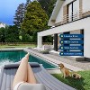 Hammocks 2 Person Hammock with Collapsible Steel Frame, Double Rope Hammock with Polyester Pad, 450lb Support, UV-Resistant - 4 of 4