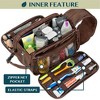 PAVILIA Toiletry Bag Women Men, Travel Toiletries Organizer Case, Essentials Shaving Dopp Kit, Cosmetic Make Up Accessories - 3 of 4