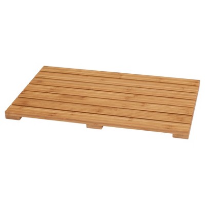 bamboo shower mat