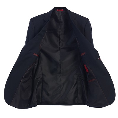 GIOBERTI Men's Formal Navy Blazer Jacket, Size 44 Regular — фото 2