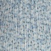 Springcrest Collection Hardback Pleated Empire Lamp Shade Blue White Floral Medium 8" Top x 13" Bottom x 11" Slant Spider with Harp and Finial Fitting - 2 of 4