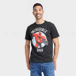 Men's Disney Incredible Dad Short Sleeve Graphic T-Shirt - Black