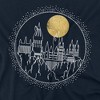 Boys' Short Sleeve Harry Potter Hogwarts Full Moon Line Art T-Shirt - 3 of 4