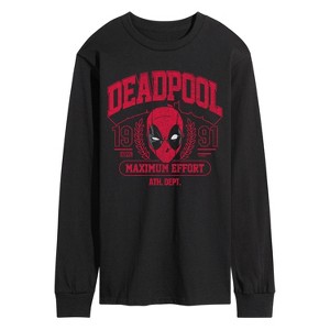 Men's - Marvel - Collegiate Long Sleeve Graphic T-Shirt - 1 of 3