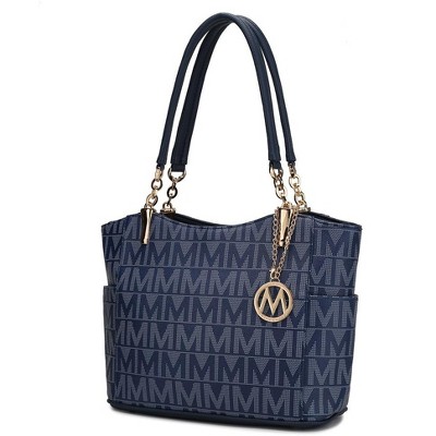 MKF Collection Braylee M Signature Tote Bag Women's Stylish Vegan Leather Handbag with Spacious Design by Mia K