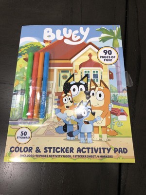 Crayola Bluey Color & Sticker Activity, Bluey Coloring Book, 32 Coloring  Pages, Gift for Kids, Ages 3, 4, 5, 6 (Color: Multi)
