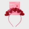 Heart Valentine's Day Headband Accessory - Spritz™ - image 4 of 4