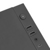 SilverStone Technology ALTA F1 ATX Case - Black Aluminum Bezel, Steel Body, 2x 3.5" & 2x 2.5" Drive Bays, 120/140mm Top & 120mm Bottom Fan Slots - 4 of 4