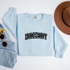 Simply Sage Market Women's  Garment Dyed Graphic Sweatshirt Embroidered Homebody - 3 of 3
