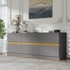 NicBex 6 Drawers Dresser for Bedroom,Chest of Drawers with Handle Free Design,Modern Freestanding Dresser,Storage Dressers for Bedroom - 2 of 4
