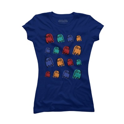 Junior's Design By Humans Gummy Ghost Boo Boo Halloween 2019 By wakawiki T-Shirt