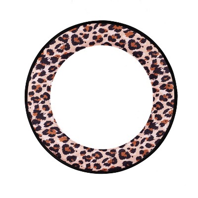 Animal Print Check Sassafras Switchable Door Decor Frame