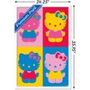 Trends International Hello Kitty: 19 Collage - Quad Framed Wall Poster Prints - 3 of 4