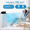 Air Conditioner,12000BTU Portable Air Conditioner with Dehumidifier and Fan Modes, Cools Room up to 700 Sq.Ft, Room Floor AC Unit - 2 of 4