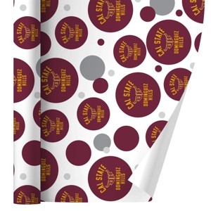 California State University Dominguez Hills Toros Logo Premium Gift Wrap Wrapping Paper Roll 30x72 - 1 of 4