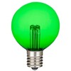 Novelty Lights G50 Globe Hanging LED String Light Replacement Bulbs E17 Intermediate Base 1 Watt - 3 of 4