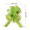 Unique Bargains Matte Bows for Gift Wrapping Christmas Decorative 47.24"x1.97" 3Pcs - 2 of 4