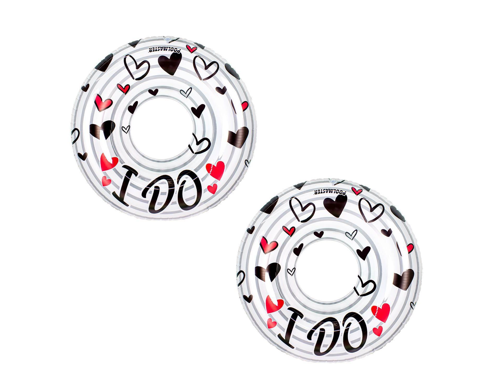 Poolmaster 40-Inch "Say I Do" Inflatable Swimming Pool Float Inner Tube - 2pk