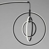 Possini Euro Design Allura Modern 79" Tall Arc Floor Lamp Matte Black Metal 3-Ring Swivel LED Light for Living Room Reading Bedroom House - 3 of 4