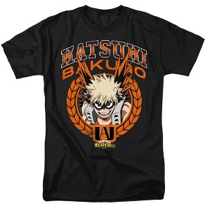 My Hero Academia Bakugo Katsuki UA Adult T-Shirt Black - 1 of 4