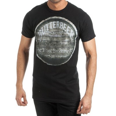 Harry Potter Butterbeer Men's Black T Shirt