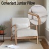 RISOKEYS Mid-Century Modern Accent Chair with Pillow: Stylish Corduroy Upholstery & Easy Assembly - for Living Room, Bedroom, Balcony Decor - 2 of 4