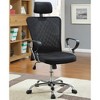 Simple Relax Adjustable Office Chair with Mesh Back in Black - 2 of 4