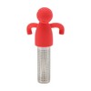 Unique Bargains Tea Infuser Tea Infuser Asymmetrical Shape Hand Wash Silicone Stainless Steel 1.97"x1.18"x4.53" 1Pcs - 3 of 4