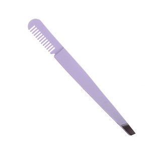Unique Bargains Durable Eyebrow Tweezer for Bathroom Travel Hotel 1 Pc - 1 of 3