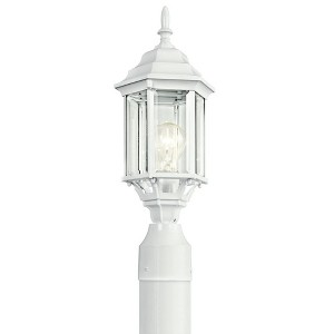 Chesapeake™ 1 Light Post Light Black - 1 of 1
