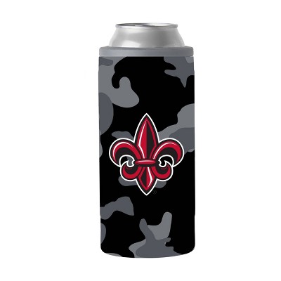 NCAA Louisiana Ragin' Cajuns 12oz Black Camo Slim Can Cooler