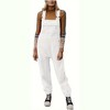 Imily Bela Women's Fleece Warm Overalls Winter Loose Casual Jumpsuits with Pockets. - 2 of 3