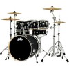 PDP by DW Concept Maple 7-Piece Shell Pack With Chrome Hardware Satin Black - 3 of 4