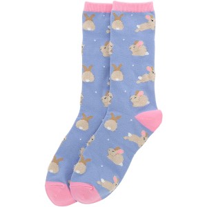 Pavilion Gift Company - Bunnies - Unisex Socks - Socks - 1 of 4