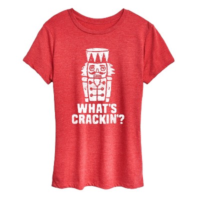 Women's - Instant Message - Whats Crackin Short Sleeve Graphic T-Shirt