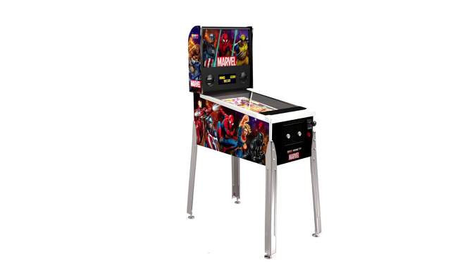 Arcade1Up Marvel Pinball Game, 2 of 5, play video