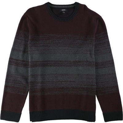 Alfani Mens Ombre' Stripe Pullover Sweater