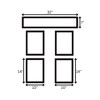 Gulches (Kitchen Friendship Collection II)Framed Wall Art, Modern Home Decor 5 Piece Vignette for Living Room, Bedroom & Farmhouse Wall Decoration - 3 of 4