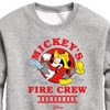 Boys' - Disney - Firefighter Mickey Graphic Long Sleeve Fleece Sweatshirt - 2 of 4
